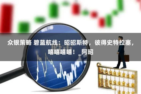 众银策略 碧蓝航线：昭昭斯特，彼得史特拉塞，嘻嘻嘻嘻！_阿昭
