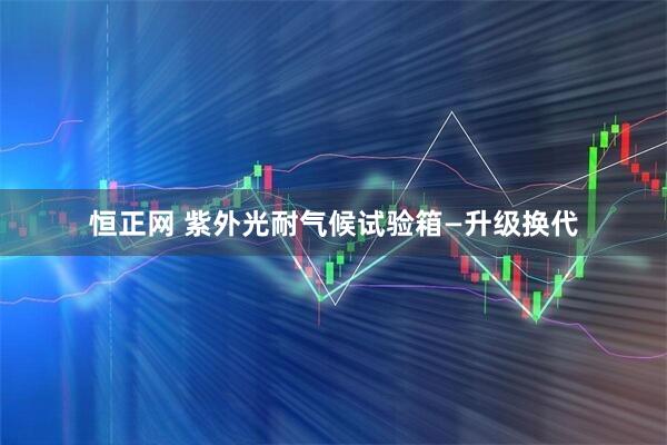 恒正网 紫外光耐气候试验箱—升级换代